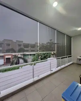 Roller Vertical Outdoor Blind & Wallpaper Premium Dinding Plus Pasang