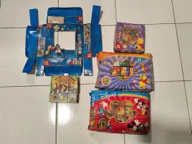 Disney Jigsaw puzzle mainan anak Disney kubik jigsaw Disney Kubik