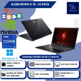 ACER NITRO V 15 INTEL CORE I9-13900H RAM32GB DDR5 SSD1TB NVME 15,6INCH