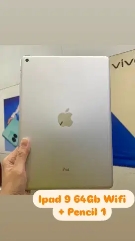 Ipad 9 64gb wifi + pencil 1
