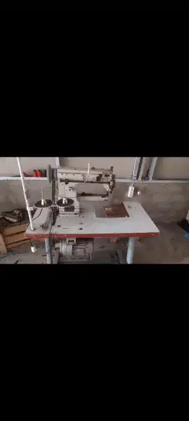 Mesin jait cengkok buat tas komplit