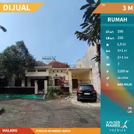 Dijual Rumah Siap Huni dekat Plaza, Superindo di PBI Araya Malang