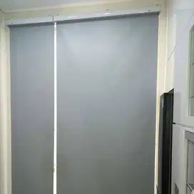 Roller Vertical Outdoor Blind & Wallpaper Premium Dinding Plus Pasang