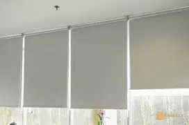 Roller Vertical Outdoor Blind & Wallpaper Premium Dinding Plus Pasang