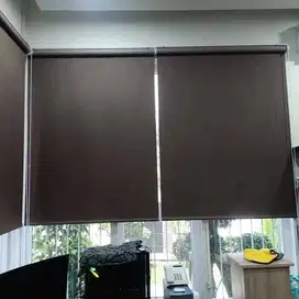 Roller Vertical Outdoor Blind & Wallpaper Premium Dinding Plus Pasang