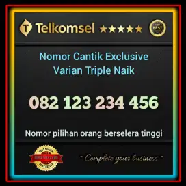 Nomor Cantik Telkomsel Exsclusive Super Berkualitas Spesial Berurutan