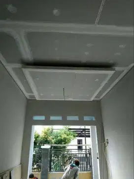 Plafon Partisi Jasa Tukang Pasang Wall Moulding Sekat PVC GRC Gypsum