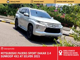 [ SUNROOF ] Mitsubishi Pajero Sport Dakar 2.4 4x2 AT Silver 2021/2022