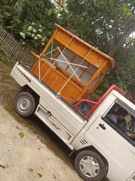 Gerobak Angkringan Bakso Mie Ayam PeceL Bubur Sate Martabak Ronde dlL