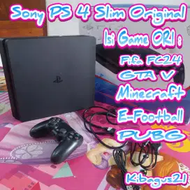 Sony PS4 Slim PS 4 OFW HD 1000GB Fullgame FC24 GTA5 Minecraft Roblox