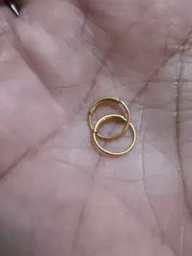 Anting Bayi Baru Lahir Kadar 375 (8k)