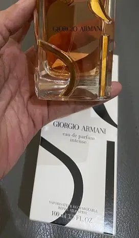 Giorgio Armani si intense 100 ml