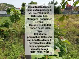 Dijual Tanah SHM tanpa perantara