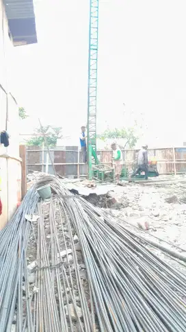 Bor pile strauss pile