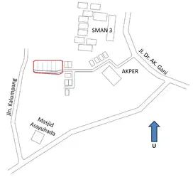 Tanah strategis untuk bangun rumah di Solok