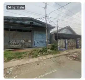 Tanah dan bangunan gudang dan rumah dijual cepat cikarang bekasi