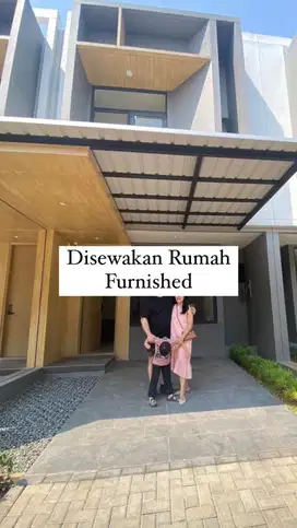 Disewakan Rumah Kota BSD dekat Mall Qbig