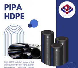 Pipa HDPE Strip Biru PN 10 & PN 16