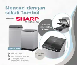 MESIN CUCI SHARP ES-M7000P-GG