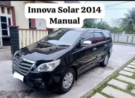 Innova Solar Manual 2014 Tipe G,  Seperti Baru.