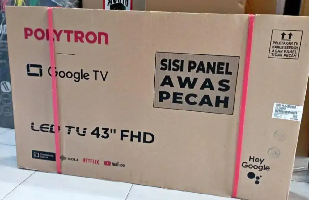 Polytron google tv FHD 43inci