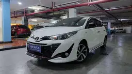 Low KM TDP 11JT Toyota Yaris 1.5 TRD Sportivo Bensin-AT Putih 2020