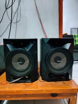 Speaker pasif Sony 6 inci , kondisi fisik sesuai dengan foto