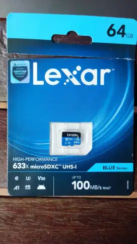 Micro SD Lexar 64GB 633x