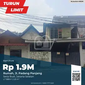 Dijual Murah Rumah Pasar Manggis Setiabudi Jakarta Selatan