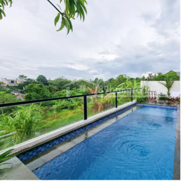 2 bedrooms villa with rice fields view