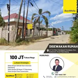 DISEWAKAN RUMAH NYAMAN