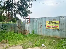 DIJUAL TANAH PINGGIR JALAN RAYA LOKASI STRATEGIS DEPOK