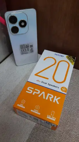 Tecno Spark 20 Nfc 8/256gb Second Bergaransi Bisa TT