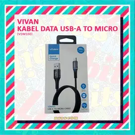 Kabel Data Vivan USB-A To Micro VDM100