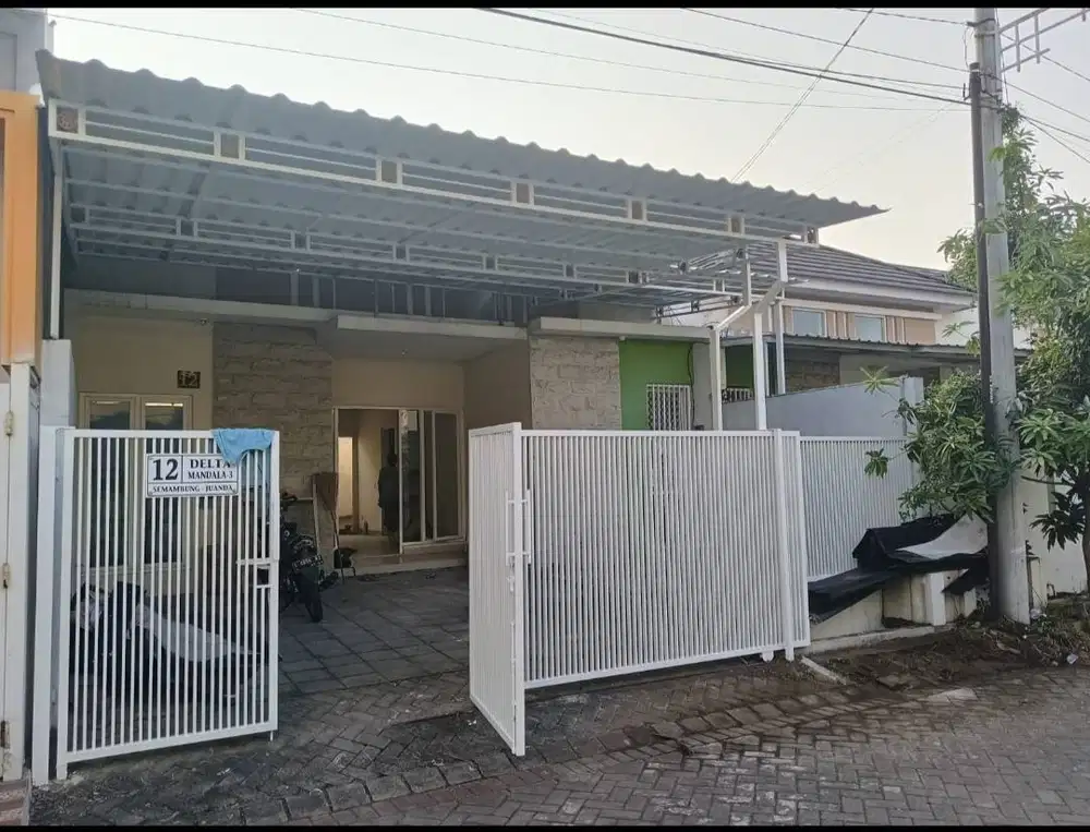 DIJUAL RUMAH DI DELTA MANDALA 3 NO.12, JUANDA SURABAYA