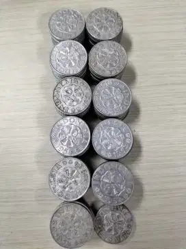 Di Jual Uang Koin, Coin, Logam Koin Indonesia 10 Sen Tahun 1951 n 1954