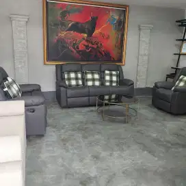 Sofa set recliner modern sofa santai ruang tamu mewah