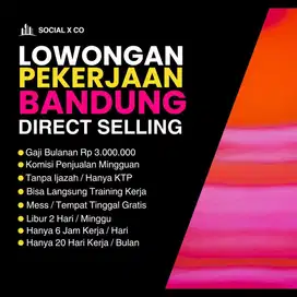 LOKER BANDUNG 2024