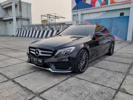 ( KM 55 Ribu ) Mercy Mercedes Benz C250 AMG Line 2.0 AT 2015