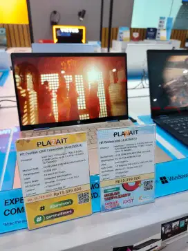 CREDIT HP PAVILION X360 CORE 7 PROMO TANPA DP BUNGA 0% FREE 1x CICILAN