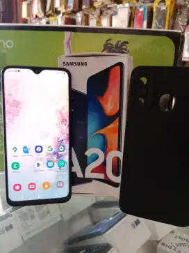 SAMSUNG A20 3/32GB LENGKAP KOTAK DAN CHARGER