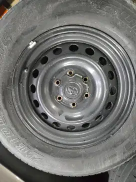 Velg Kaleng Hilux 6x139 R17 lebar 7.5 fortuner pajero dmax