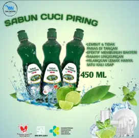 Sabun cuci piring jeruk nipis 450ml harga murah