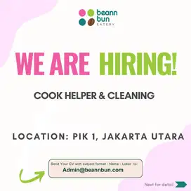 Cleaning service & Helper Dapur