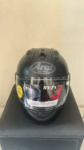 Arai rx7x black doff SNI sz M