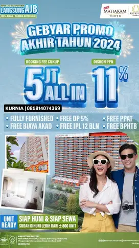 JUAL APARTEMEN MEWAH MURAH RIVERVIEW