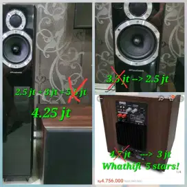 Floorstanding Speaker Wharfedale 10.3 + Subwoofer Wharfedale SW150