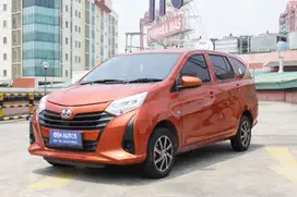 Low KM TDP 5,JT Toyota Calya 1.2 G Bensin-MT Orange 2019