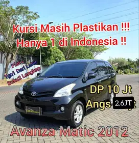 Avanza Matic 2012 Hitam G mod E AT Automatic 2011