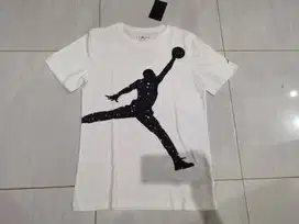 Air Jordan size XL - Kaos Kids (Anak) Original Putih